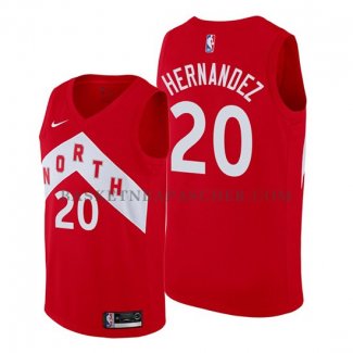 Maillot Tornto Raptors Dewan Hernandez Earned Rouge