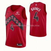 Maillot Tornto Raptors Scottie Barnes NO 4 Icon 2020-21 Rouge