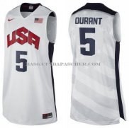 Maillot USA 2012 Durant Blanc