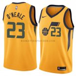 Maillot Utah Jazz Royce O'neale Statement 2018 Jaune Maillot Utah Jazz Royce O'neale Statement 2018 Jaune
