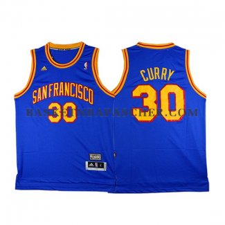 Maillot Golden State Warriors Curry Bleu