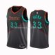 Maillot Washington Wizards Kyle Kuzma NO 33 Ville 2023-24 Noir