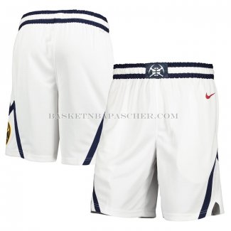 Short Denver Nuggets Association Blanc