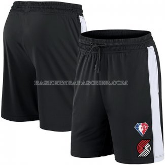 Short Portland Trail Blazers 75th Anniversary Noir