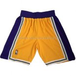 Short Retro Los Angeles Lakers Jaune