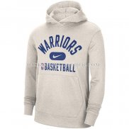 Veste a Capuche Golden State Warriors Performance Practice 2021-22 Blanc