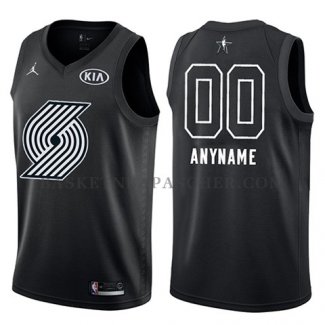 Maillot All Star 2018 Portland Trail Blazers Nike Personnalise Noir