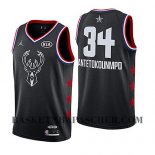 Maillot All Star 2019 Milwaukee Bucks Giannis Antetokounmpo Noir