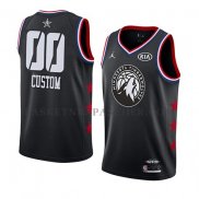 Maillot All Star 2019 Minnesota Timberwolves Personnalise Noir