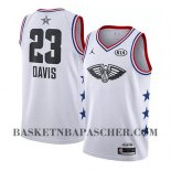Maillot All Star 2019 New Orleans Pelicans Anthony Davis Blanc