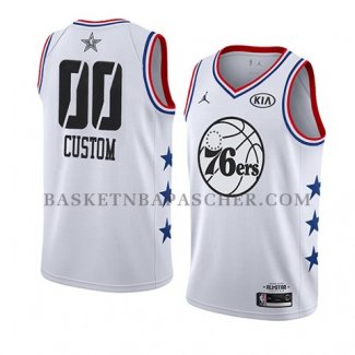 Maillot All Star 2019 Philadelphia 76ers Personnalise Blanc