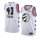 Maillot All Star 2019 Toronto Raptors Pascal Siakam Blanc