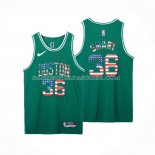 Maillot Boston Celtics Marcus Smart NO 36 75th Bandera Edition Vert