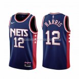 Maillot Brooklyn Nets Joe Harris NO 12 Ville 2021-22 Bleu Maillot Brooklyn Nets Joe Harris NO 12 Ville 2021-22 Bleu