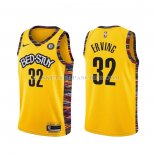 Maillot Brooklyn Nets Julius Erving Ville 2020-21 Jaune Maillot Brooklyn Nets Julius Erving Ville 2020-21 Jaune