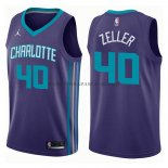 Maillot Charlotte Hornets Cody Zeller Statehombret 2017-18 Volet