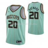 Maillot Charlotte Hornets Gordon Hayward Ville 2020-21 Vert