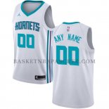 Maillot Charlotte Hornets Personnalise 2017-18 Blanc