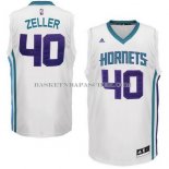 Maillot Charlotte HorBrooklyn Nets Zeller Blanc