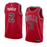Maillot Chicago Bulls Jabari Parker Icon 2018 Rouge