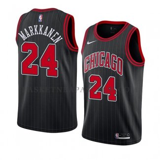 Maillot Chicago Bulls Lauri Markkanen Statement 2019-20 Noir