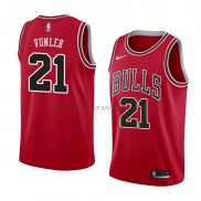 Maillot Chicago Bulls Noah Vonleh Icon 2018 Rouge