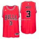 Maillot Chicago Bulls Wade Rouge