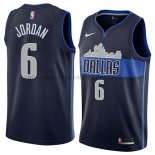 Maillot Dallas Mavericks Deandre Jordan Statement 2018 Bleu