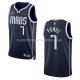 Maillot Dallas Mavericks Dwight Powell NO 7 Statement 2022-23 Bleu