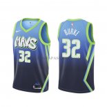 Maillot Dallas Mavericks Trey Burke Ville 2020 Bleu