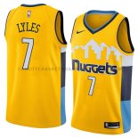 Maillot Denver Nuggets Trey Lyles Statement 2018 Jaune Maillot Denver Nuggets Trey Lyles Statement 2018 Jaune