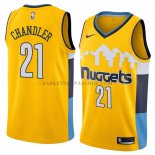 Maillot Denver Nuggets Wilson Chandler Statement 2018 Jaune Maillot Denver Nuggets Wilson Chandler Statement 2018 Jaune