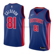 Maillot Detroit Pistons Jose Calderon Icon 2018 Bleu