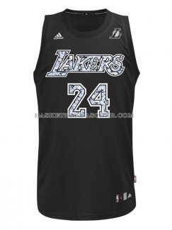 Maillot Diamonds Editon Los Angeles Lakers Bryant Noir