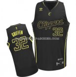Maillot Electricite Mode Los Angeles Clippers Griffin Noir