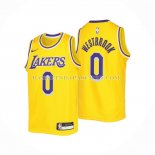 Maillot Enfant Los Angeles Lakers Russell Westbrook NO 0 Icon 2022-23 Jaune