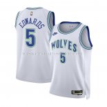 Maillot Enfant Minnesota Timberwolves Anthony Edwards Classic 2023-24 Blanc