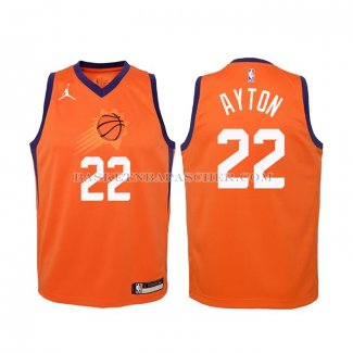 Maillot Enfant Phoenix Suns Deandre Ayton Statement 2020-21 Orange