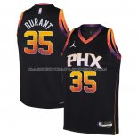 Maillot Enfant Phoenix Suns Kevin Durant NO 35 Statement 2022-23 Noir