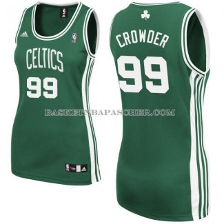 Maillot Femme Boston Celtics Crowder Vert