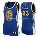 Maillot Femme Golden State Warriors Green Bleu