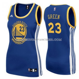Maillot Femme Golden State Warriors Green Bleu