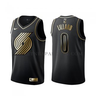 Maillot Golden Edition Portland Trail Blazers Damian Lillard Noi