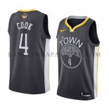 Maillot Golden State Warriors Quinn Cook Statement 2017-18 Gris