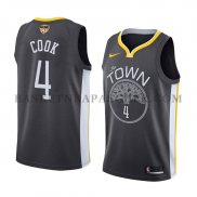 Maillot Golden State Warriors Quinn Cook Statement 2017-18 Gris