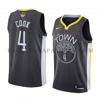 Maillot Golden State Warriors Quinn Cook Statement 2017-18 Gris