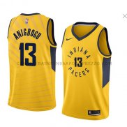 Maillot Indiana Pacers Ike Anigbogu Statement 2018 Jaune
