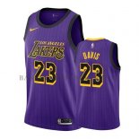 Maillot Los Angeles Lakers Anthony Davis Ciudad 2019-20 Volet