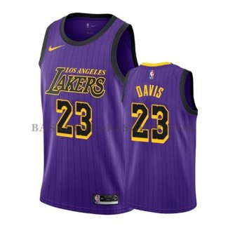 Maillot Los Angeles Lakers Anthony Davis Ciudad 2019-20 Volet