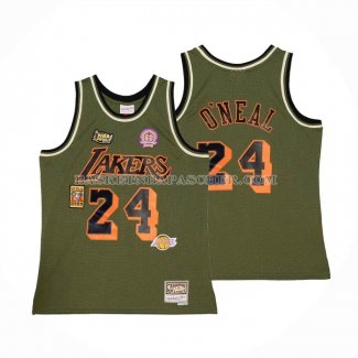 Maillot Los Angeles Lakers Kobe Bryant NO 24 Mitchell & Ness Vert